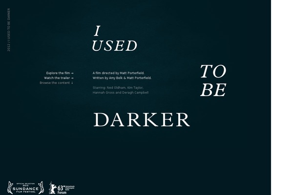 darker theme websites examples