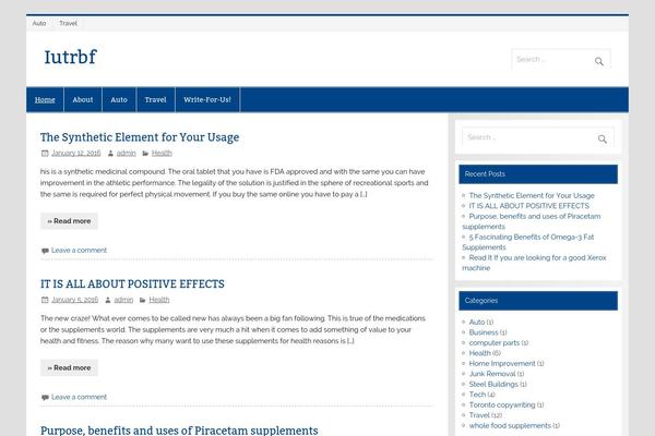 Smartline Lite theme site design template sample