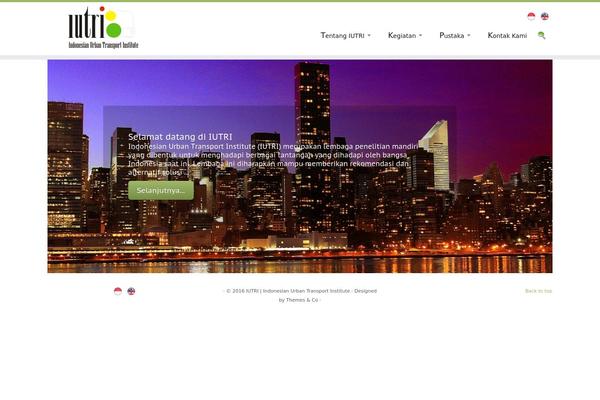 Customizr-child theme site design template sample