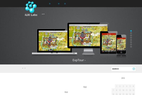 Fizz theme site design template sample