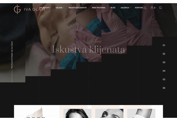 ivaglam.com site used Sana-child