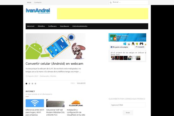 Makali theme site design template sample