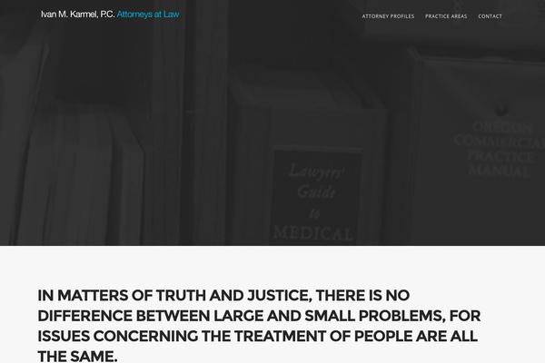 Story theme site design template sample