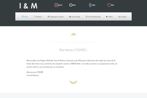 ivanmonica.com site used Wedding_child_theme
