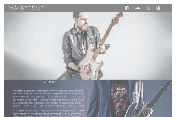 Ronneby theme site design template sample