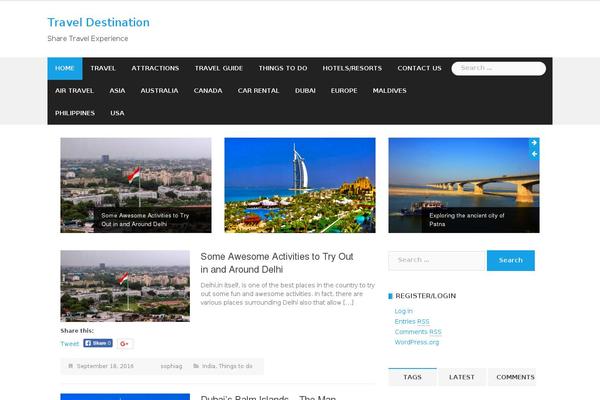 NewsAnchor theme site design template sample
