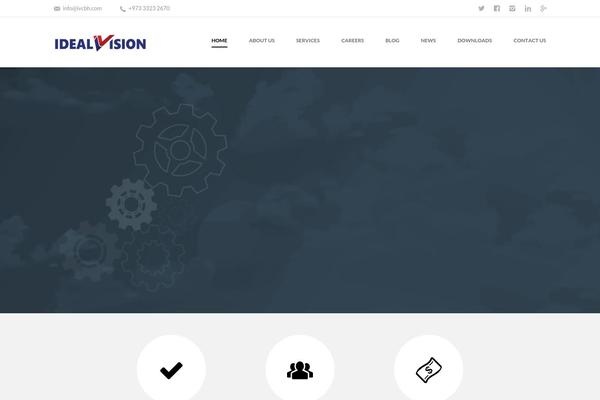 Shadow-child theme site design template sample