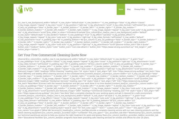 Rttheme19 theme site design template sample