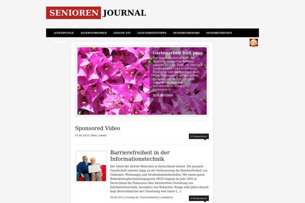 Rendermagazine theme site design template sample