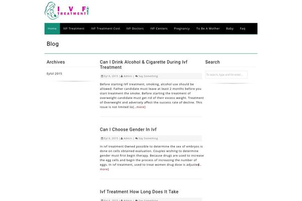 EzyReader theme site design template sample
