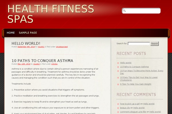 Frantic theme site design template sample