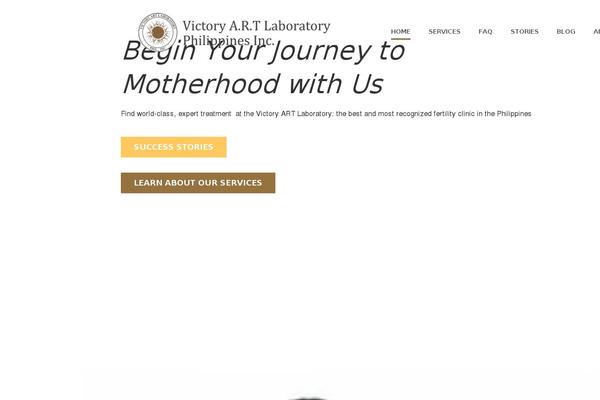 Victory theme site design template sample