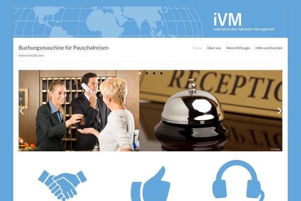 Spacious theme site design template sample