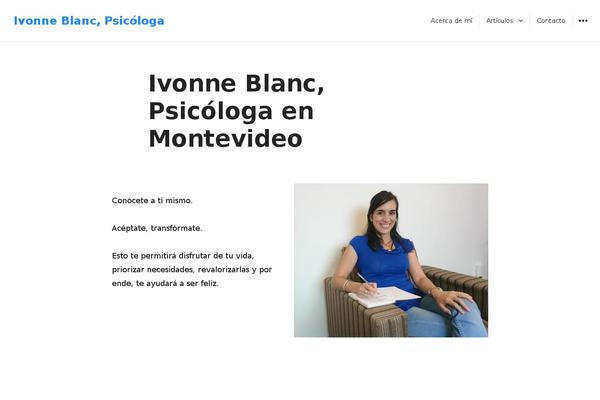 Resonar theme site design template sample