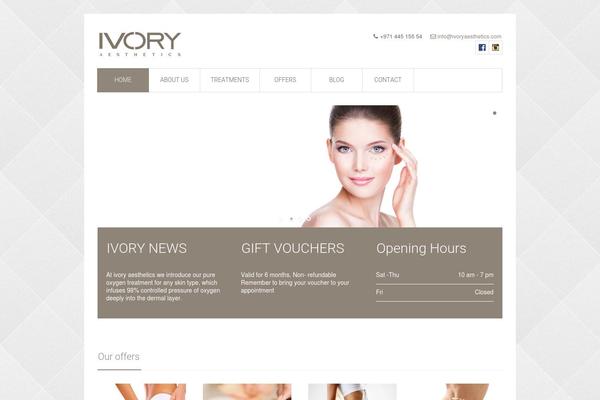 MediCure theme site design template sample