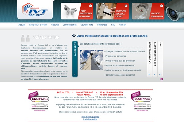 Site using SlideDeck 1 Lite Content Slider plugin