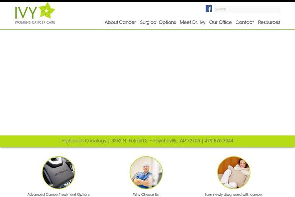 Ivy theme site design template sample