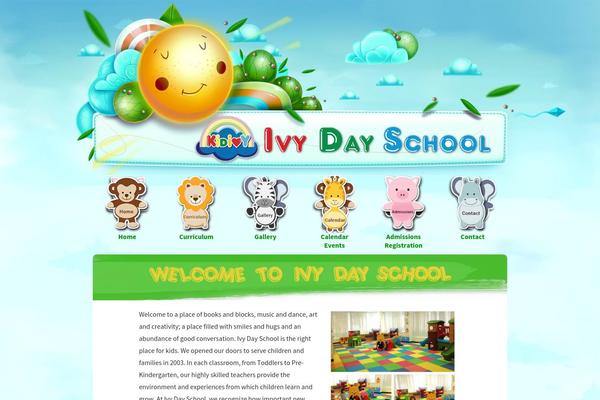 Second Touch theme site design template sample