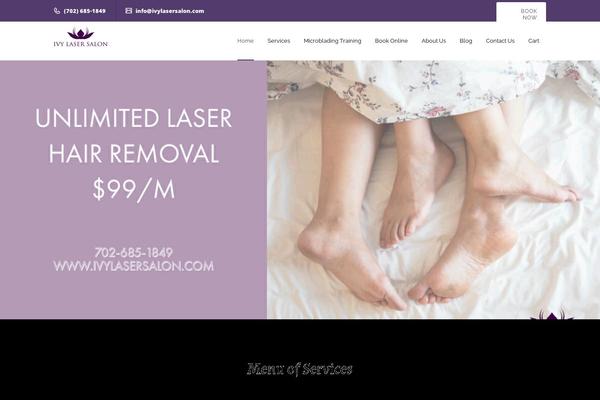 Site using Designthemes-model-addon plugin