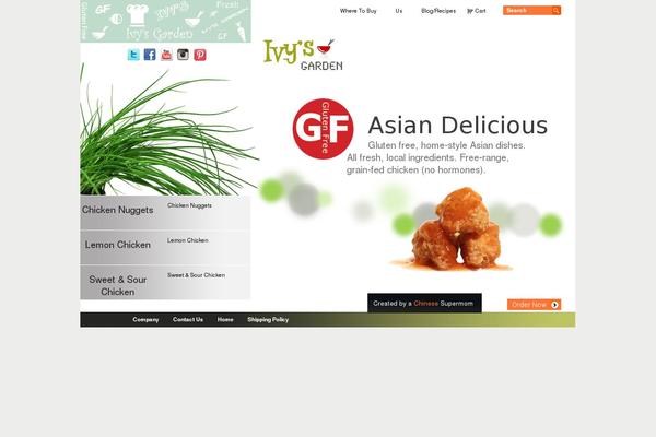 Site using Really Simple Share plugin