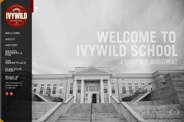 ivywildschool.com site used Pluto