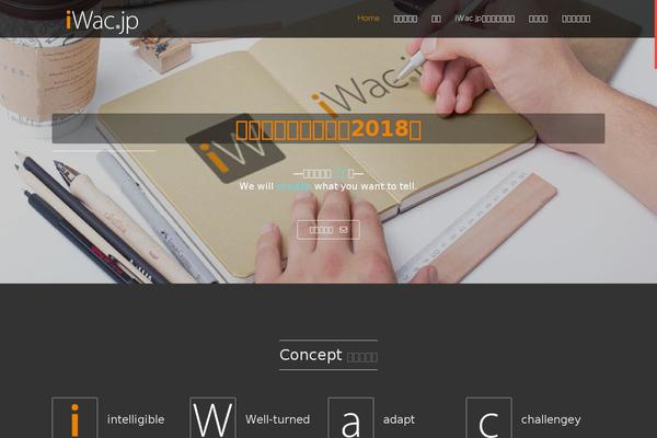 Site using WP slabText plugin