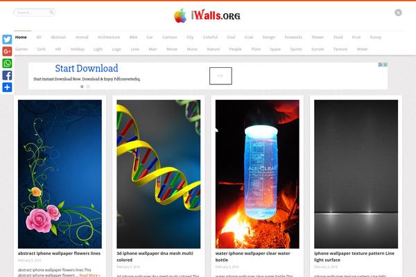 Remal theme site design template sample
