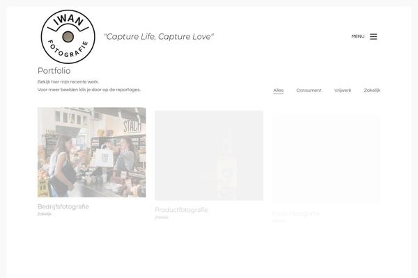 Kalium theme site design template sample