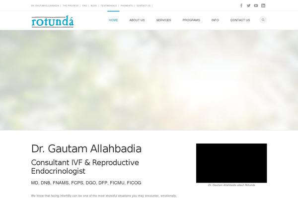 Mexin theme site design template sample