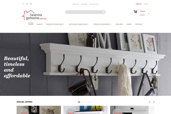 Willowpillow theme site design template sample