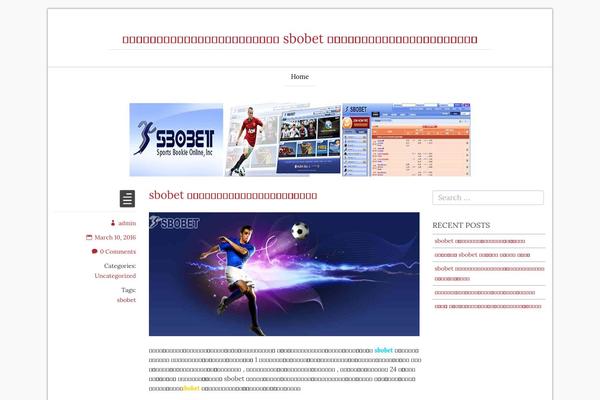 Twenty Twelve theme site design template sample