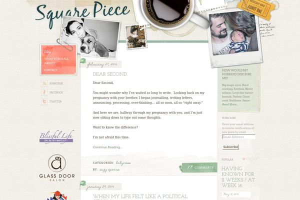 Site using Better archives widget plugin
