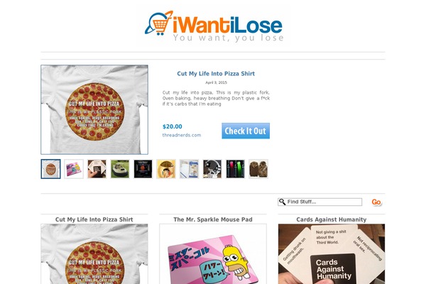 iwantilose.com site used Webicator