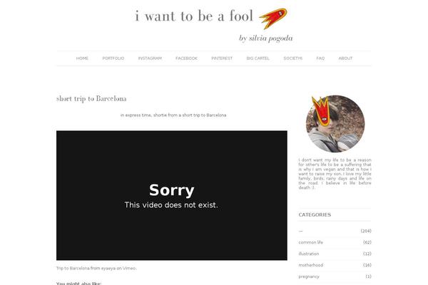 Site using Simple Instagram plugin