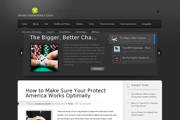 Polished theme site design template sample