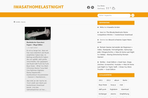 Musica theme site design template sample