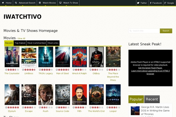 Wildfire theme site design template sample