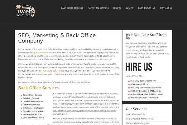 iwebresources.com site used Iweb