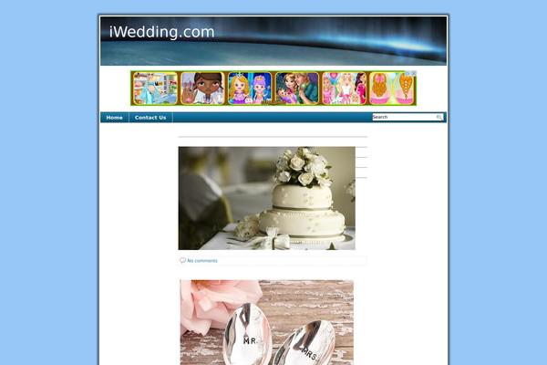 Celestial Aura theme site design template sample