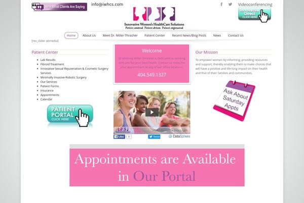 Novus theme site design template sample