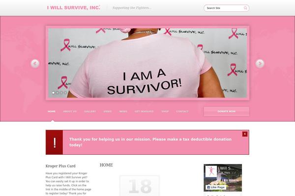 Aid theme site design template sample