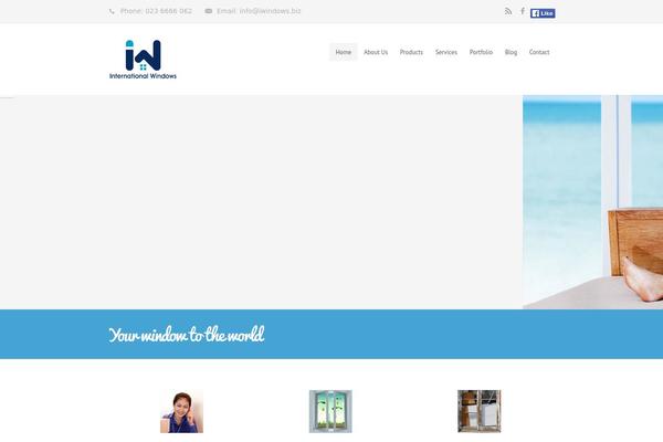 Centindu theme site design template sample