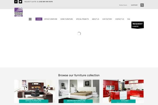 Kallyas theme site design template sample