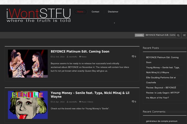 SevenMag theme site design template sample