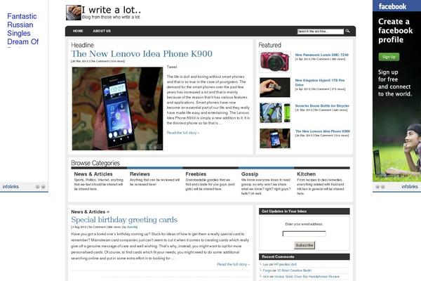 Foodie Pro theme site design template sample