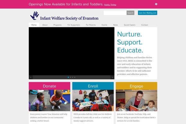 iwse.org site used Organic_nonprofit-child