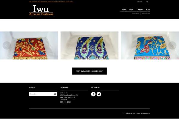 The Retailer theme site design template sample