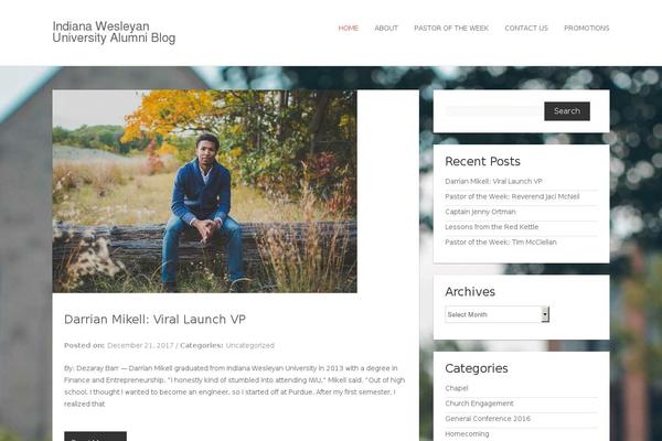 Nova Lite theme site design template sample
