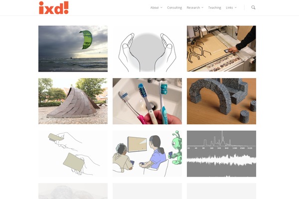 Salient theme site design template sample
