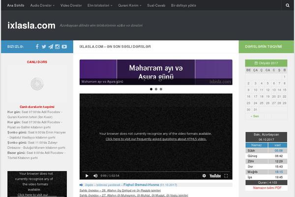 Hueman-child-master theme site design template sample